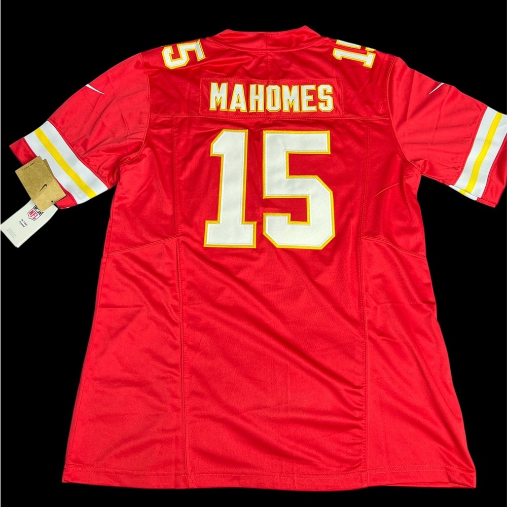 Patrick Mahomes #15 Red Stitched Jersey Men’s S,M,L,XL,XXL